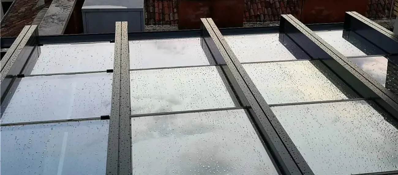 Winter Garden — Glass Roof Application